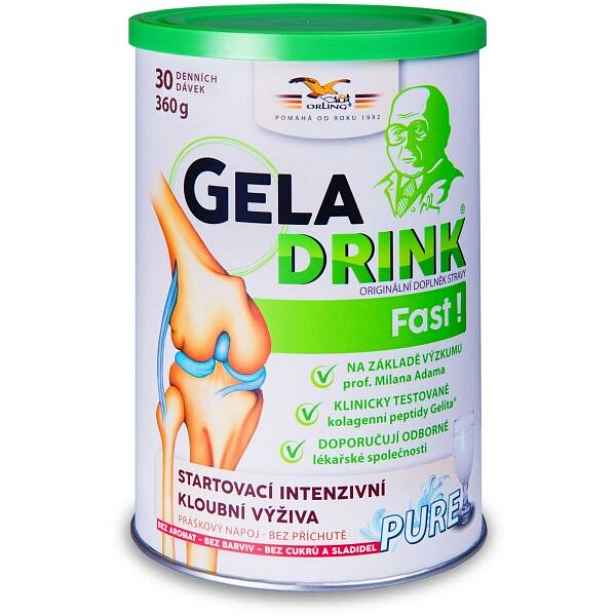 GELADRINK FAST PURE 360 G Startovací kloubní výživa