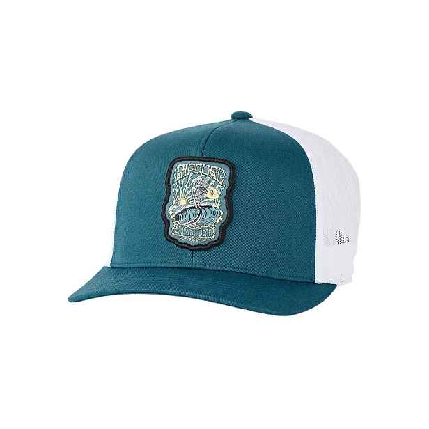 Rip curl kšiltovka Custom Badge Trucker Dusty Jade | Velikost One Size