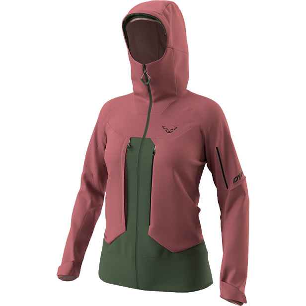 Bunda Dynafit Tigard 3L Stretch W dark rose Barva: , Velikost: