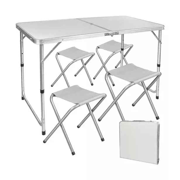 TRIMM CAMP FOLD CHAIRS 4+1 Kempingová sada