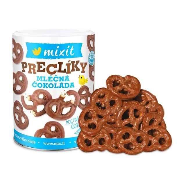 MIXIT PRECLÍKY - MLÉČNÁ ČOKOLÁDA Preclíky , G