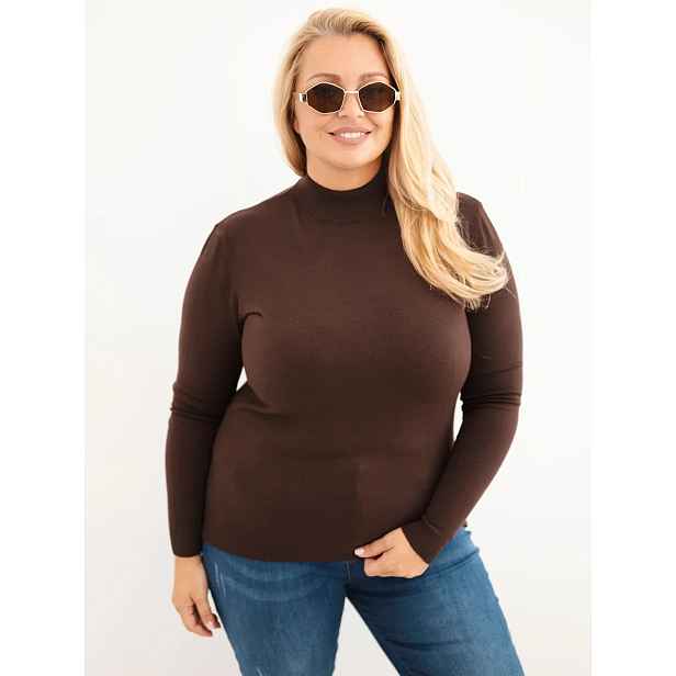 Kesi Plus Size Svetr s Rolákem