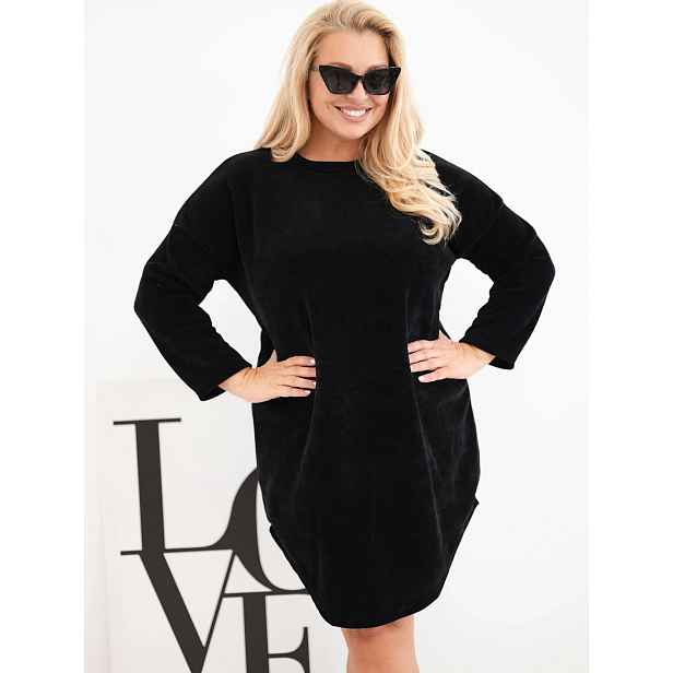 Kesi Włoski Plus Size kordové šaty