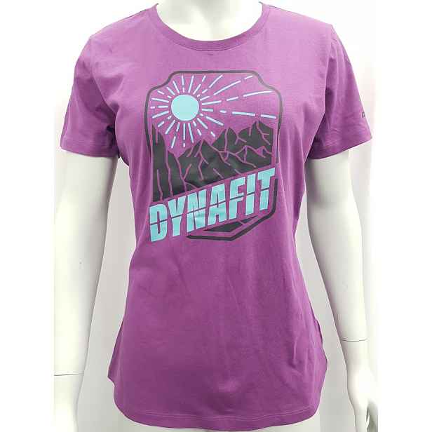 Triko Dynafit Graphic Cotton W / Tee passion /badge Barva: , Velikost: