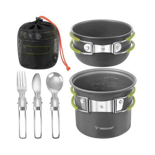 TRIMM CAMPING TABLEWARE SET Sada kempingového nádobí