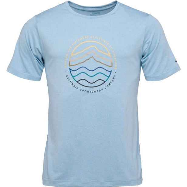 Columbia KWICK HIKE GRAPHIC SS TEE Pánské triko
