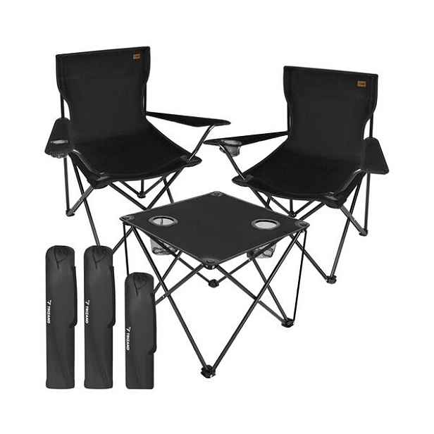 TRIMM CAMP FOLD CHAIRS 2+1 Kempingová souprava