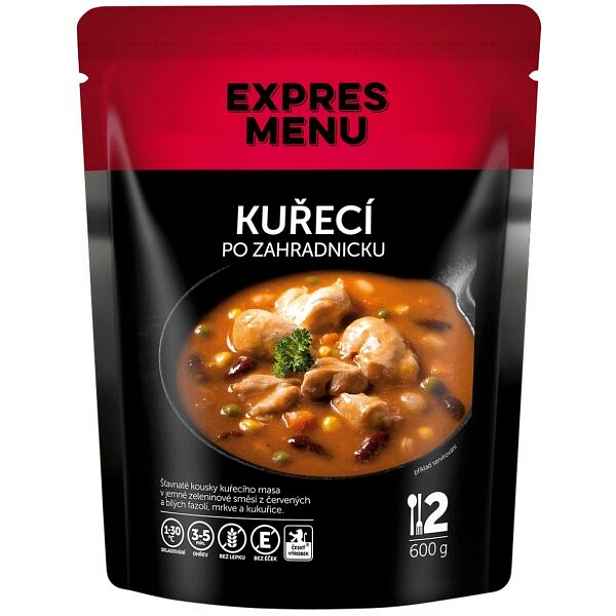 EXPRES MENU KUŘECÍ PO ZAHRADNICKU - 2 PORCE Hotové jídlo