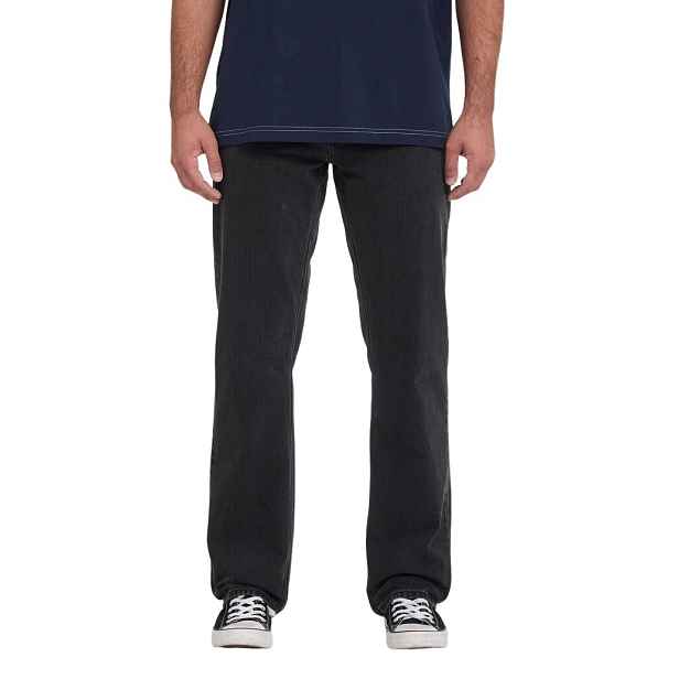 Volcom pánské kalhoty Kinkade Denim Washed Slate | Velikost One Size