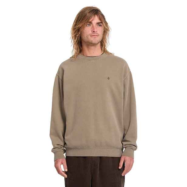 Volcom pánská mikina Single Stone Pw Crew Earth