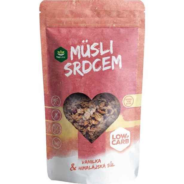 TOPNATUR MÜSLI SRDCEM 250 G VANILKA - HIMALÁJSKÁ SŮL Müsli , G