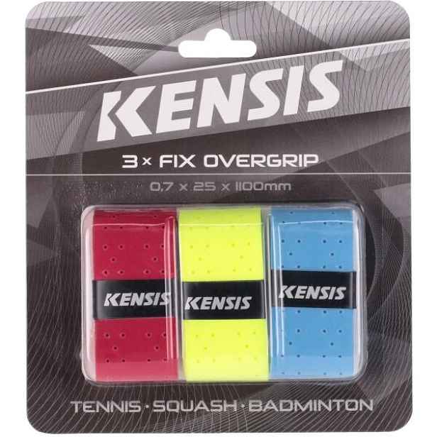 Kensis 3 FIX OVERGRIP Vrchní omotávka, mix