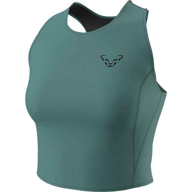 Tílko Dynafit Trail Crop Top W atlantic Barva: , Velikost: