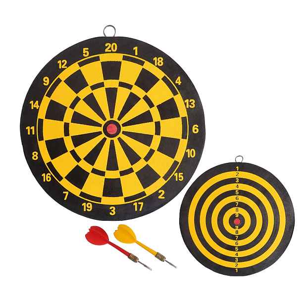 Terč papírový se šipkami 25cm 51022
