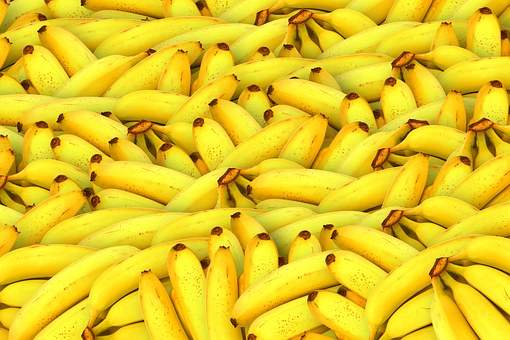 Banány zdroj draslíku