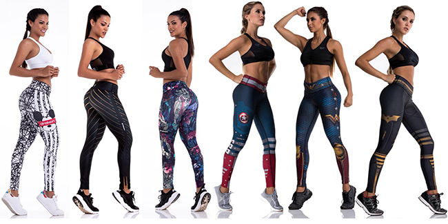 Fitness legíny Drakon Fitwear