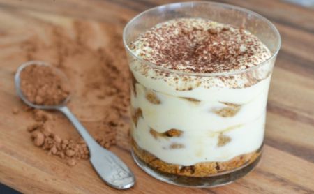 Dietní tiramisu